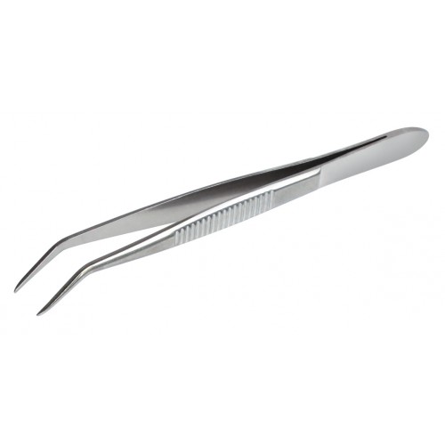 315-245 Pinzetta in acciaio inox con punte rivestite in silicone per pesi da 500g a 2Kg in classe da E1 a M3 (250mm)